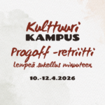 PROGOFF -retriitti, 10.-12.4.2026, Oriveden Kampuksella