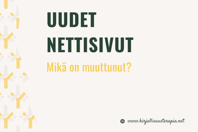 Yhdistyksen verkkosivut uudistuivat – mikä on muuttunut?