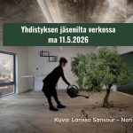Kirjallisuusterapiayhdistyksen jäsenilta verkossa ma 11.5.2026 klo 17.30–19