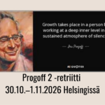 Progoff 2 -retriitti 31.10.–1.11.2026 Helsingissä